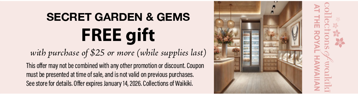 Secret Garden & Gems Coupon
