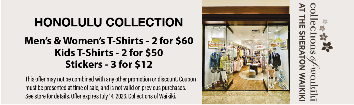 Honolulu Collection Coupon