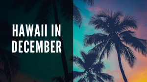 Hawaii in December, header
